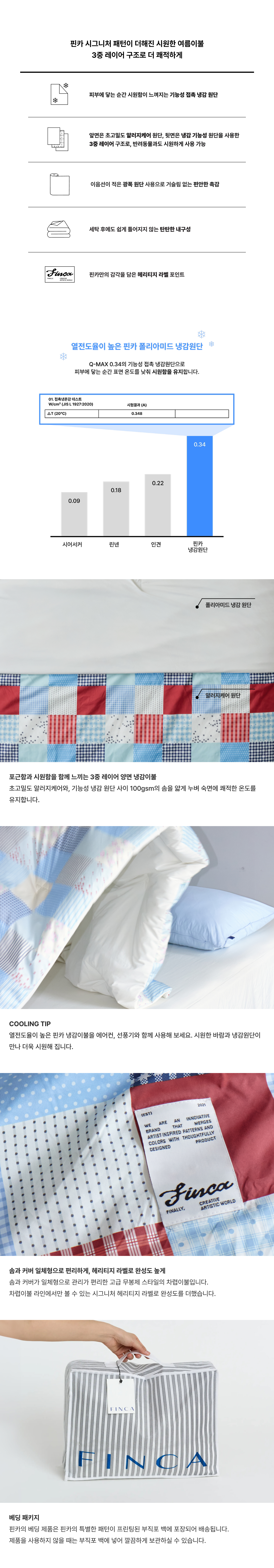 [5/19 출고예정](Q-MAX 테스트 완료) 빈티지 패치워크 레드 알러지케어 양면 냉감이불 SS/QK